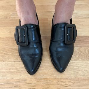 Black Flats made in Italy Size 36